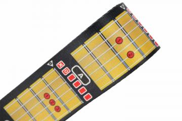 Ремень для гитары SOLDIER STP2826 1 - Ремень для гитары текстиль, желтый, SOLDIER STP2826 1 yellow в магазине DominantaMusic - фото 3