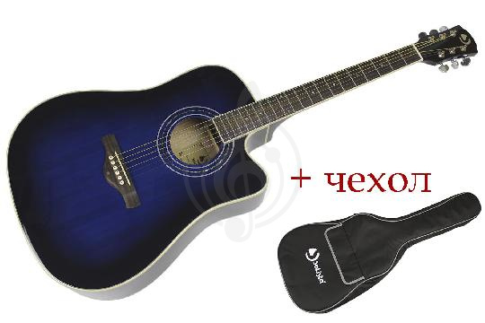 Изображение SOLISTA CG-D1P Blue - Акустическая гитара