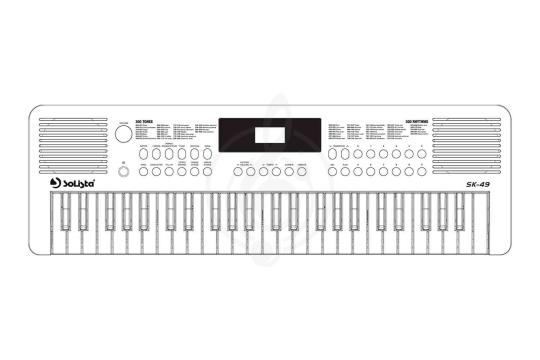 Домашний синтезатор Solista SK-49 WH - Синтезатор,  SK-49 WH в магазине DominantaMusic - фото 2