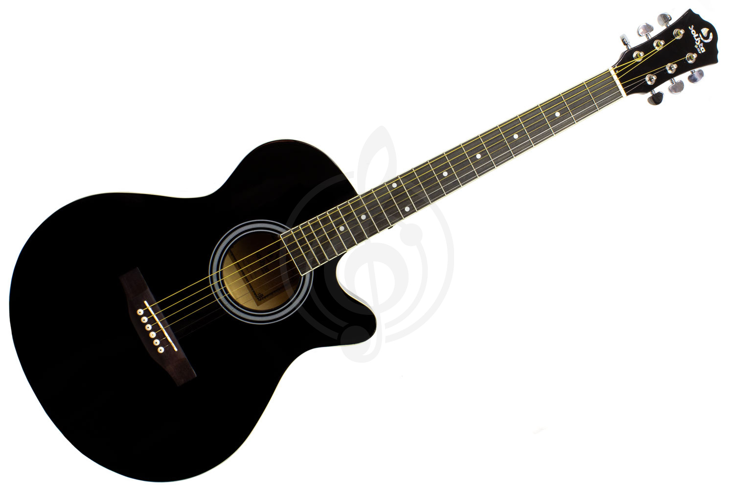 Акустическая гитара Акустические гитары Solista Solista SO-4010 BK - Акустическая гитара SO-4010 BK - фото 1