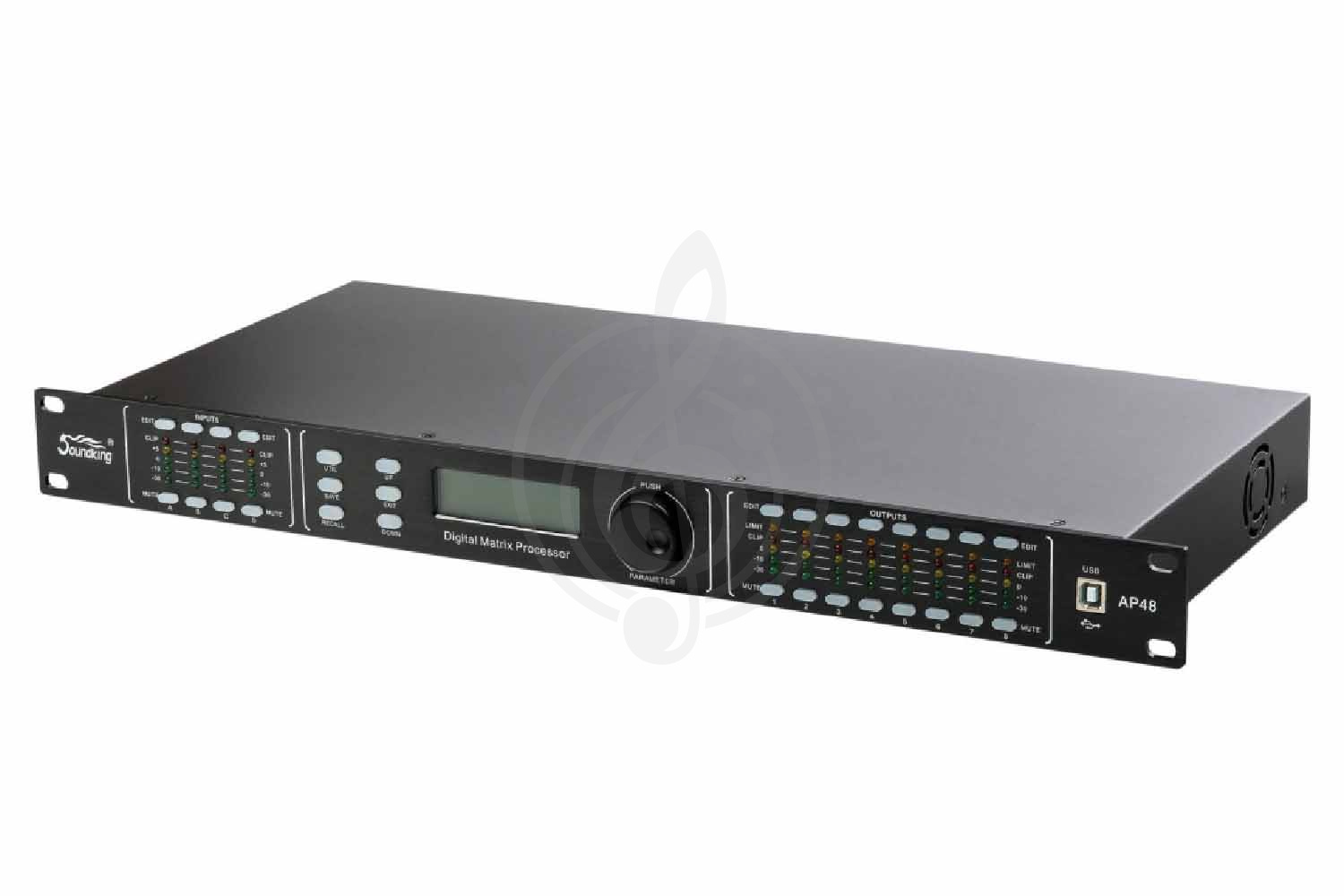 Аудиопроцессор Soundking AP48 - Цифровой спикер процессор, Soundking AP48 в магазине Доминанта мьюзик - фото 1