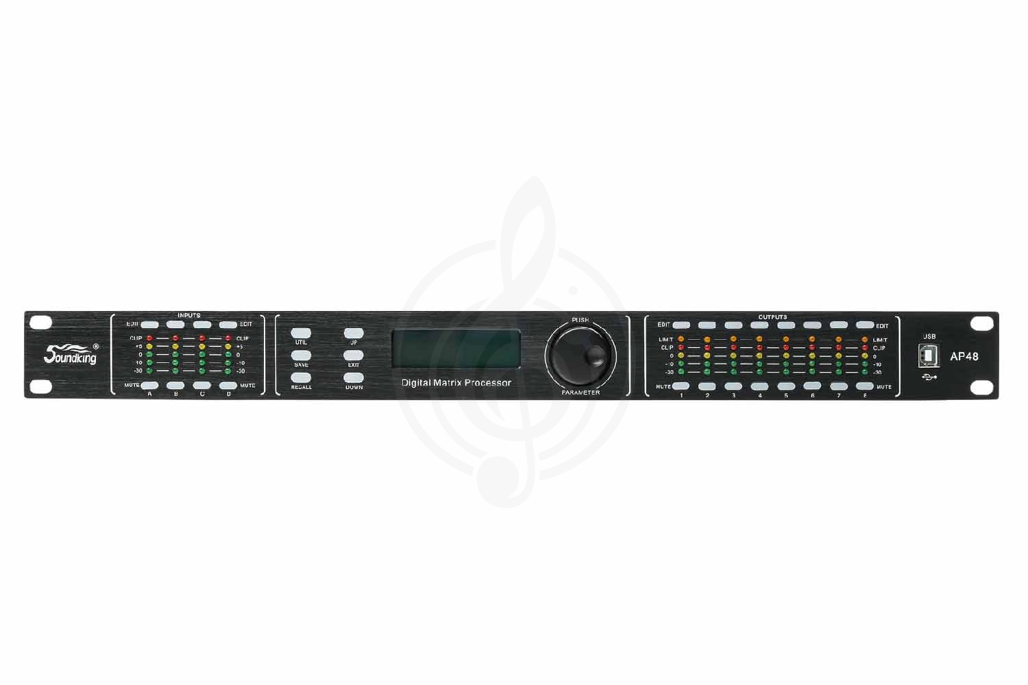 Аудиопроцессор Soundking AP48 - Цифровой спикер процессор, Soundking AP48 в магазине Доминанта мьюзик - фото 5