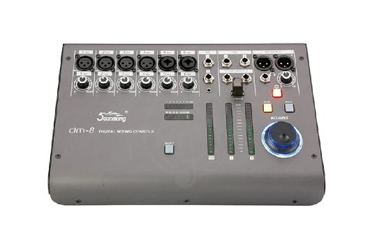 Цифровой микшер Soundking DM8 - Микшерный пульт, цифровой, 6 каналов, Soundking DM8 в магазине DominantaMusic - фото 1