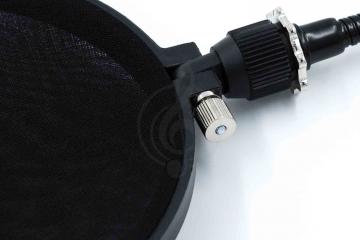 Поп-фильтр Soundking EE027 - Студийная ветрозащита (поп-фильтр) с креплением на стойку, Soundking EE027 в магазине DominantaMusic - фото 5