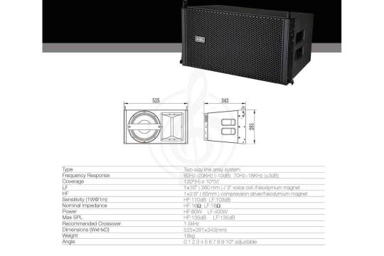  Soundking G110 - Акустическая система, Soundking G110 в магазине DominantaMusic - фото 5