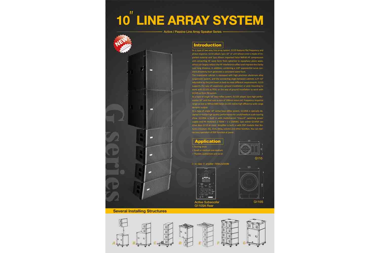 Soundking G110 - Акустическая система, Soundking G110 в магазине DominantaMusic - фото 6