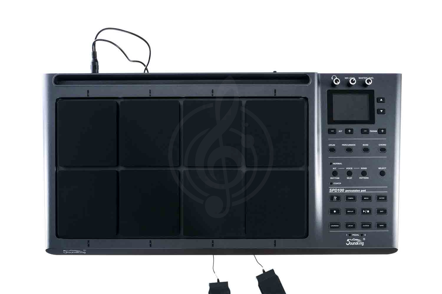 Электронная ударная установка Soundking SPD100 - Электронный перкуссионный пэд, цифровой барабан,  SPD100 в магазине DominantaMusic - фото 10