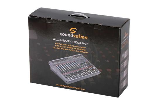 Цифровой микшер Soundsation Alchemix-802UFX - Микшерный пульт,  Alchemix-802UFX в магазине DominantaMusic - фото 2