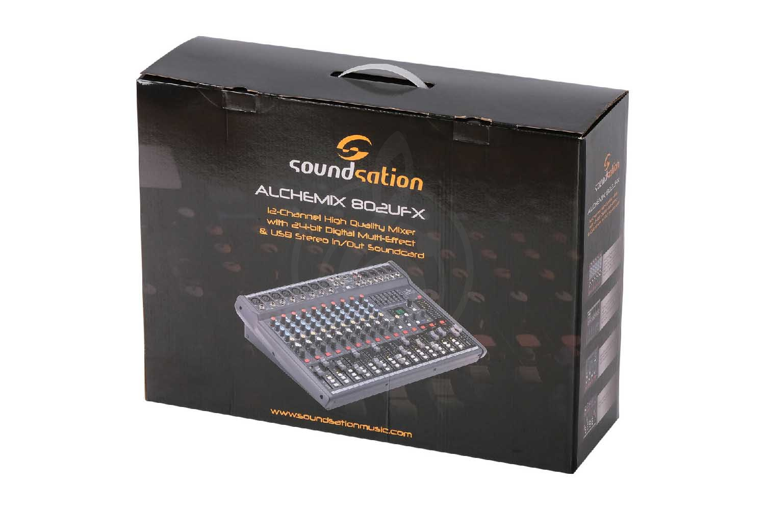 Цифровой микшер Soundsation Alchemix-802UFX - Микшерный пульт,  Alchemix-802UFX в магазине DominantaMusic - фото 2