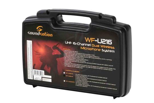 Радиосистема с ручным передатчиком Soundsation WF-U216HP - Беспроводная микрофонная система,  WF-U216HP в магазине DominantaMusic - фото 5