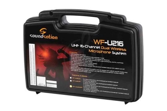 Радиосистема с головным микрофоном Soundsation WF-U216PP - Беспроводная микрофонная система,  WF-U216PP в магазине DominantaMusic - фото 3