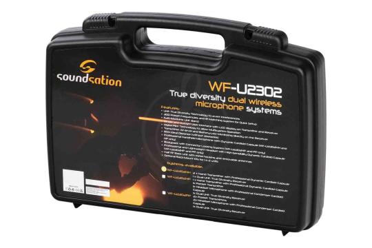 Радиосистема с ручным передатчиком Soundsation WF-U2302HH - Беспроводная микрофонная система,  WF-U2302HH в магазине DominantaMusic - фото 3
