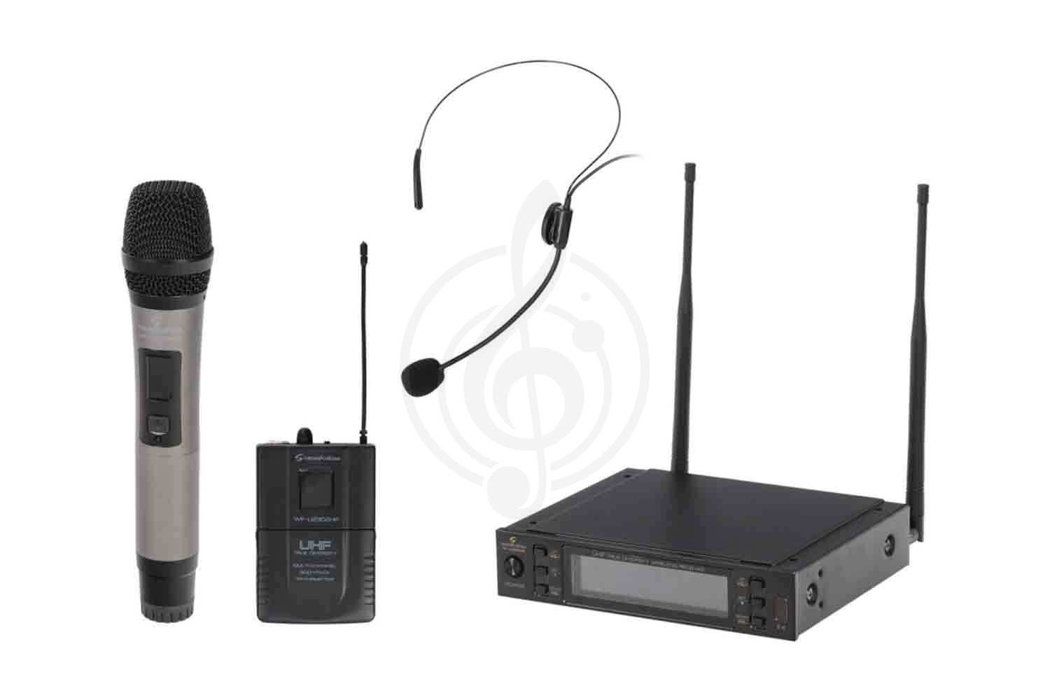 Радиосистема с ручным передатчиком Soundsation WF-U2302HP - Беспроводная микрофонная система,  WF-U2302HP в магазине DominantaMusic - фото 1