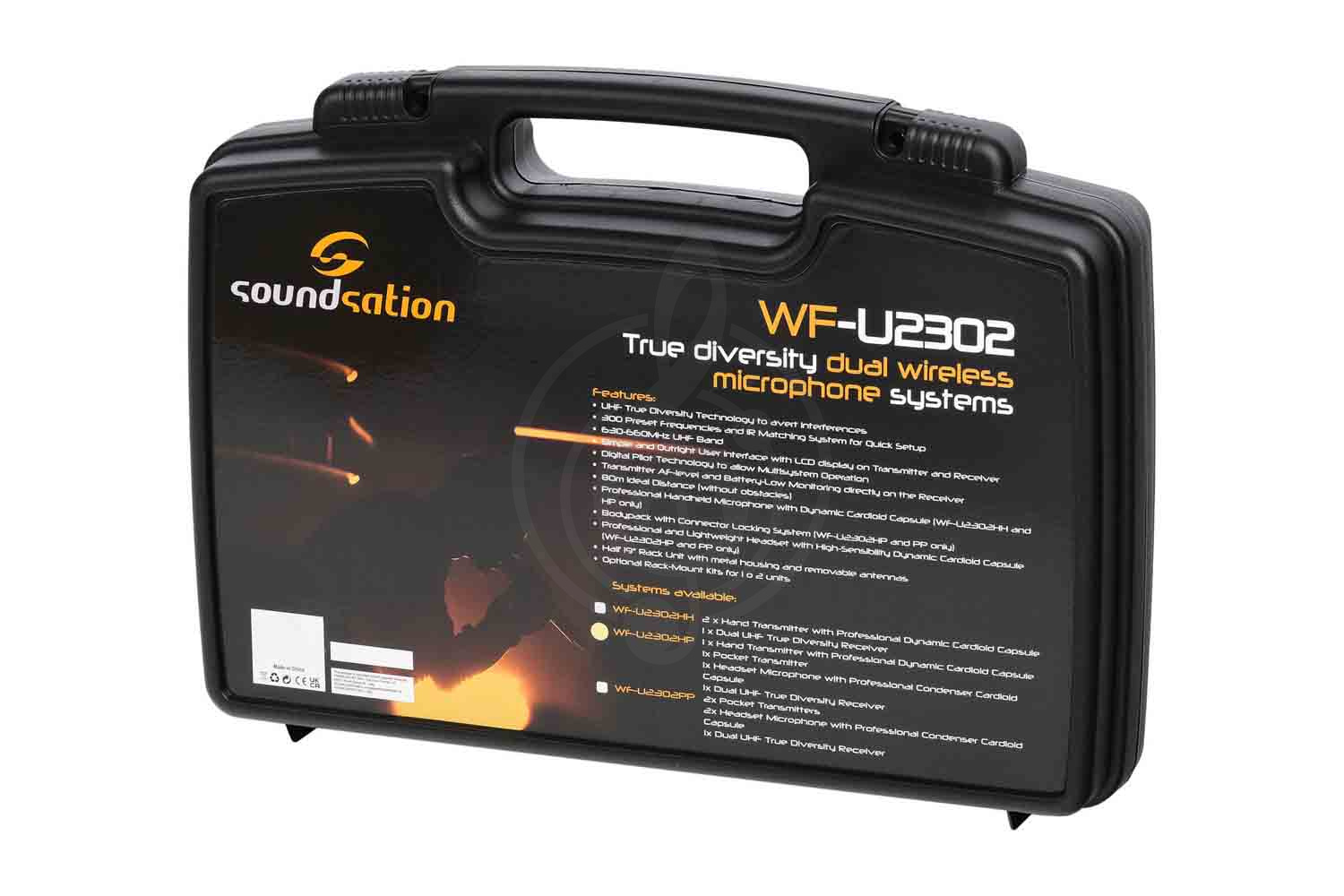 Радиосистема с ручным передатчиком Soundsation WF-U2302HP - Беспроводная микрофонная система,  WF-U2302HP в магазине DominantaMusic - фото 3