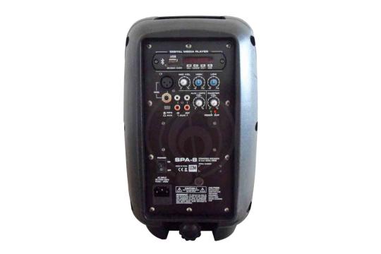 Активная акустическая система SPA-8 Акустическая система активная, MP3, SD, USB, BT, 50Вт, Leem,  SPA-8 в магазине DominantaMusic - фото 4