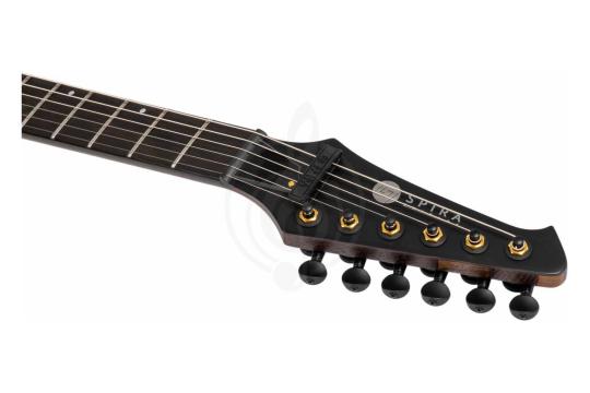 Электрогитара Superstrat SPIRA S-1000 PRO Black Limba - Электрогитара, Spira S-1000 PRO Black Limba в магазине Доминанта мьюзик - фото 8