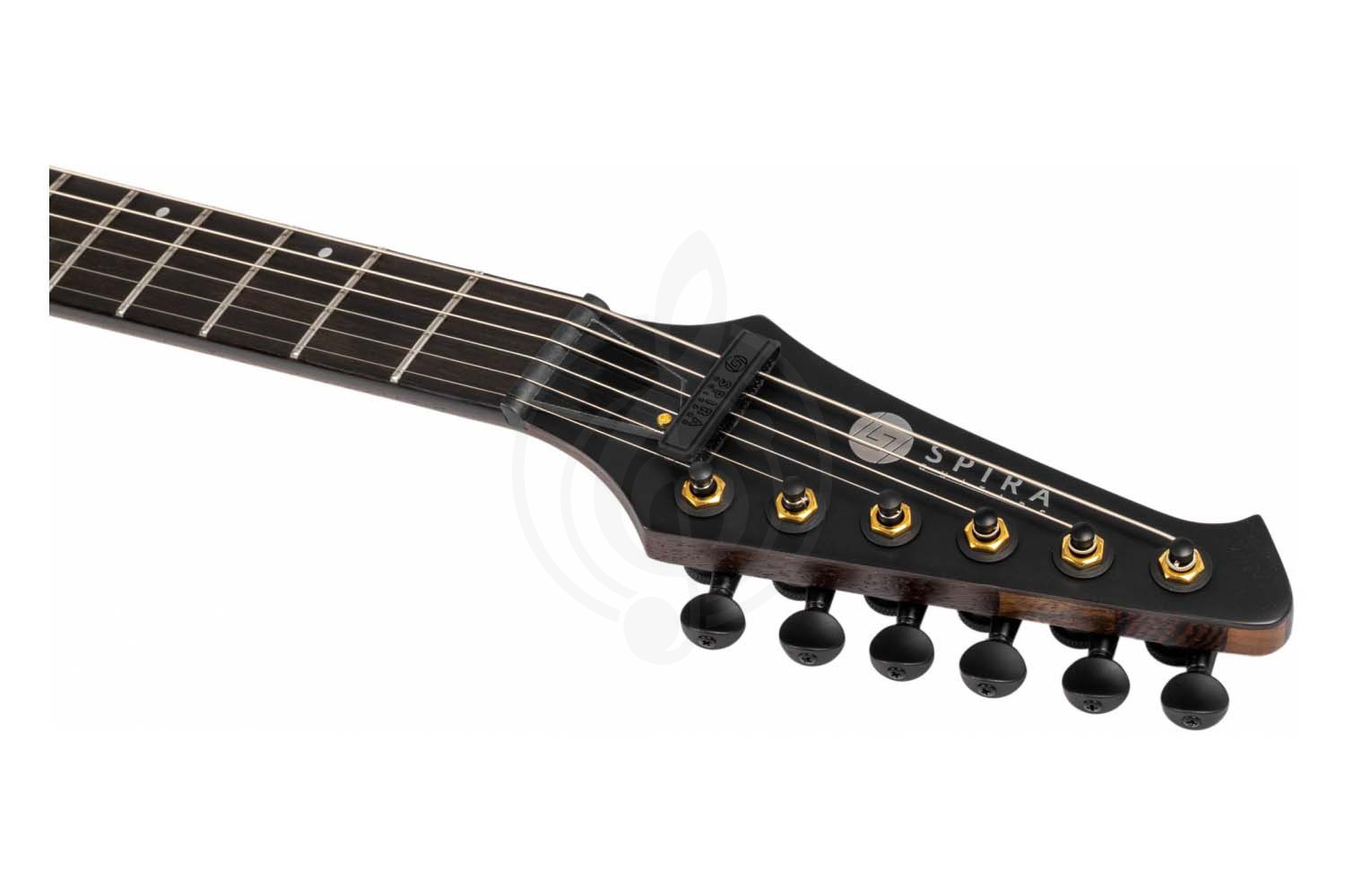 Электрогитара Superstrat SPIRA S-1000 PRO Black Limba - Электрогитара, Spira S-1000 PRO Black Limba в магазине DominantaMusic - фото 8