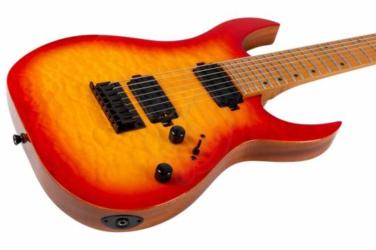 Электрогитара Superstrat Spira S-507 QFB - Электрогитара 7 струн,  S-507 QFB в магазине DominantaMusic - фото 8