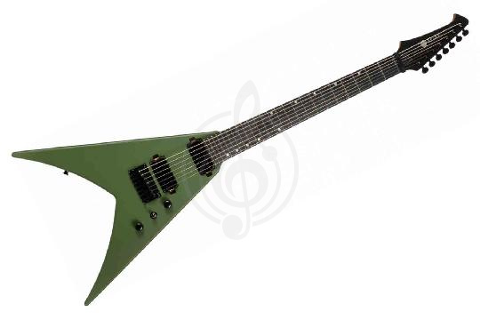 Электрогитара Flying V SPIRA V-407 MGR - Электрогитара 7 струн, Spira V-407 MGR в магазине Доминанта мьюзик - фото 1