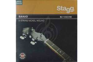 Изображение Струны для банджо Stagg BJ-1023-NI