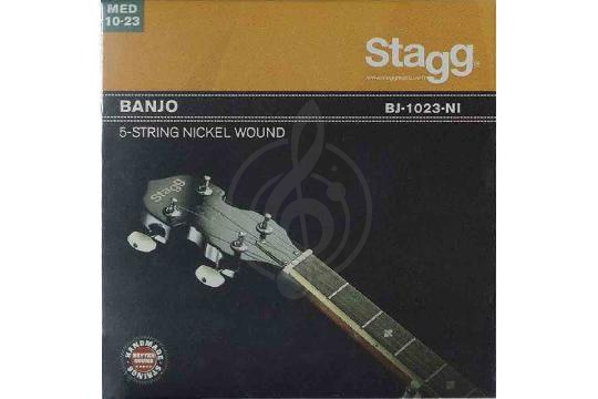 Струны для банджо STAGG BJ-1023-NI - Комплект струн для банджо,  BJ-1023-NI в магазине DominantaMusic - фото 1