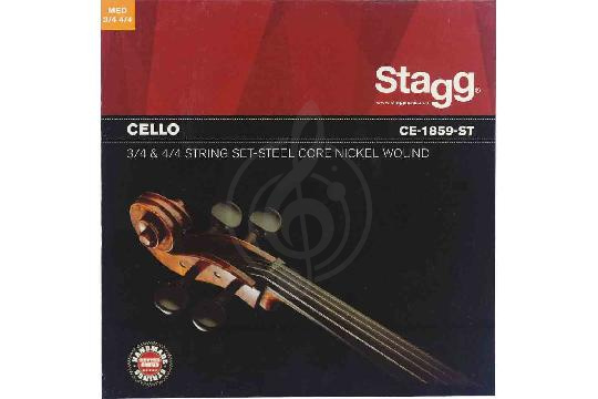 Струны для виолончели STAGG CE-1859-ST - Струны для виолончели, Stagg CE-1859-ST в магазине DominantaMusic - фото 1