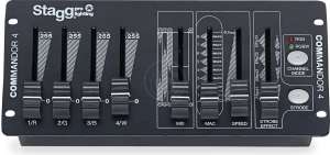 Изображение STAGG COMMANDOR 4-2-DMX контроллер для LED приборов