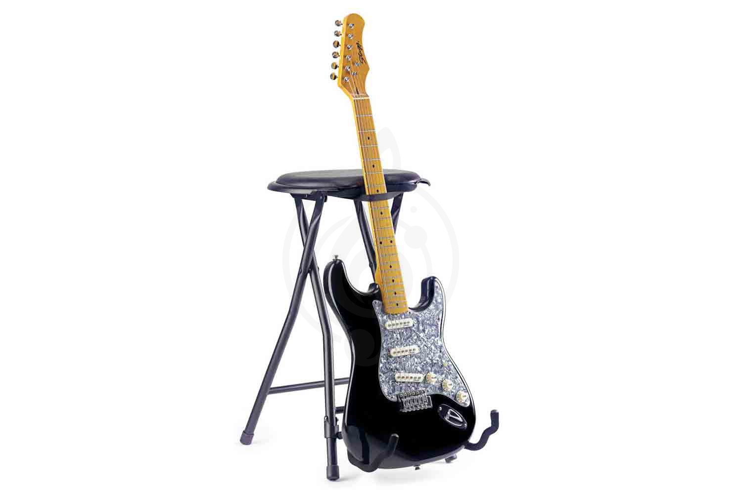  Стойки для гитар Stagg STAGG GIST-300 - складной стул со встроенной гитарной стойкой GIST-300 - фото 3