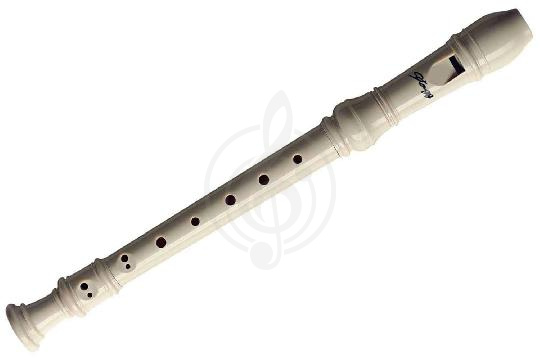 Изображение STAGG REC-BAR - флейта сопрано, барокко, в мягком футляре. Материал: пластик Цвет: кремовый