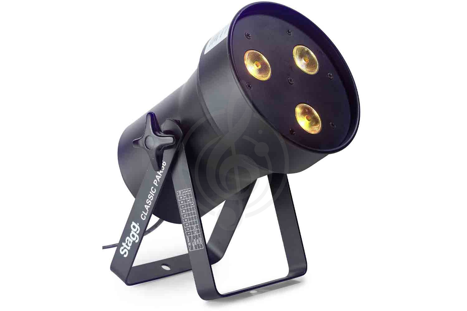 Заливной светильник (LED wash) STAGG SLI CLPA361-2BK - Светодиодный прожектор,  SLI CLPA361-2BK в магазине DominantaMusic - фото 1