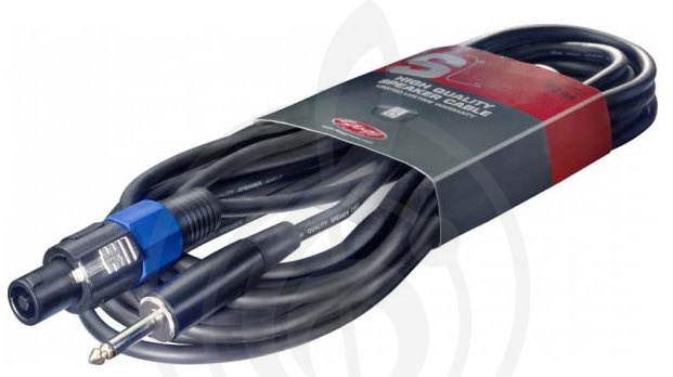 Спикерный кабель Спикерный кабель Stagg STAGG SSP10SP15 - высококачественный стандартный кабель для акустических систем (SPK/jack), длина 10 SSP10SP15 - фото 1