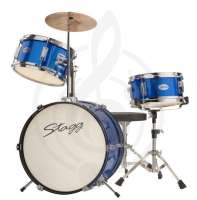 Изображение Комплект ударной установки Stagg TIM JR 3/16 BL