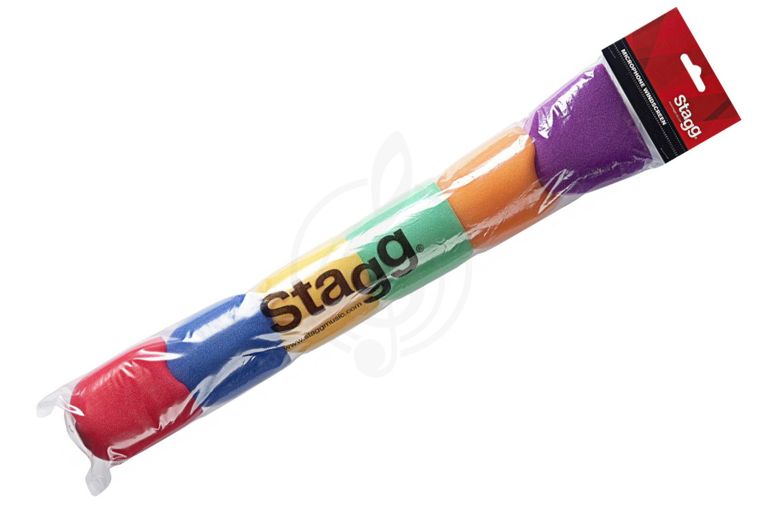 Ветрозащита для микрофона Ветрозащиты для микрофонов Stagg STAGG WS-S49 Ветрозащитная насадка для студийных конденсаторных микрофонов разных цветов, 49мм 1 шт. WS-S49 - фото 2