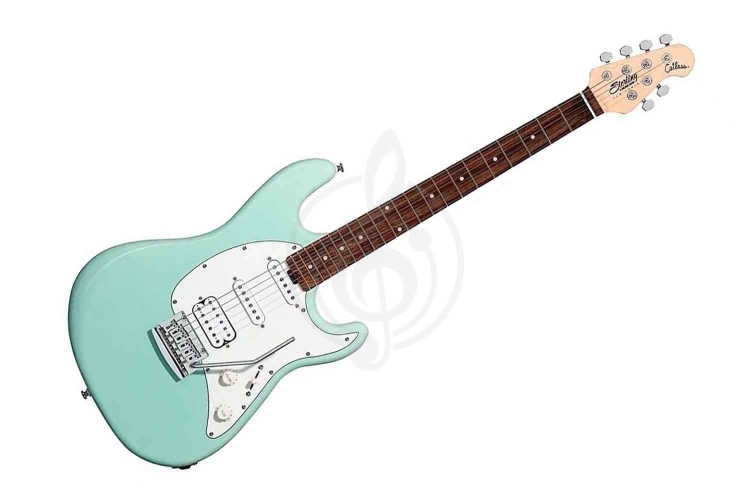 Электрогитара Stratocaster STERLING Cutlass HSS Mint Green - Электрогитара 6 струн,  Cutlass HSS Mint Green в магазине DominantaMusic - фото 1