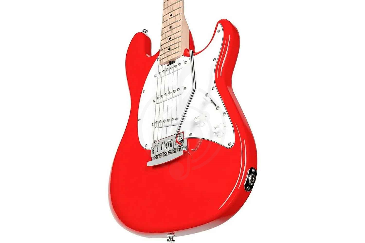 Электрогитара Stratocaster STERLING Cutlass SSS Fiesta Red - Электрогитара 6 струн,  Cutlass SSS Fiesta Red в магазине DominantaMusic - фото 4