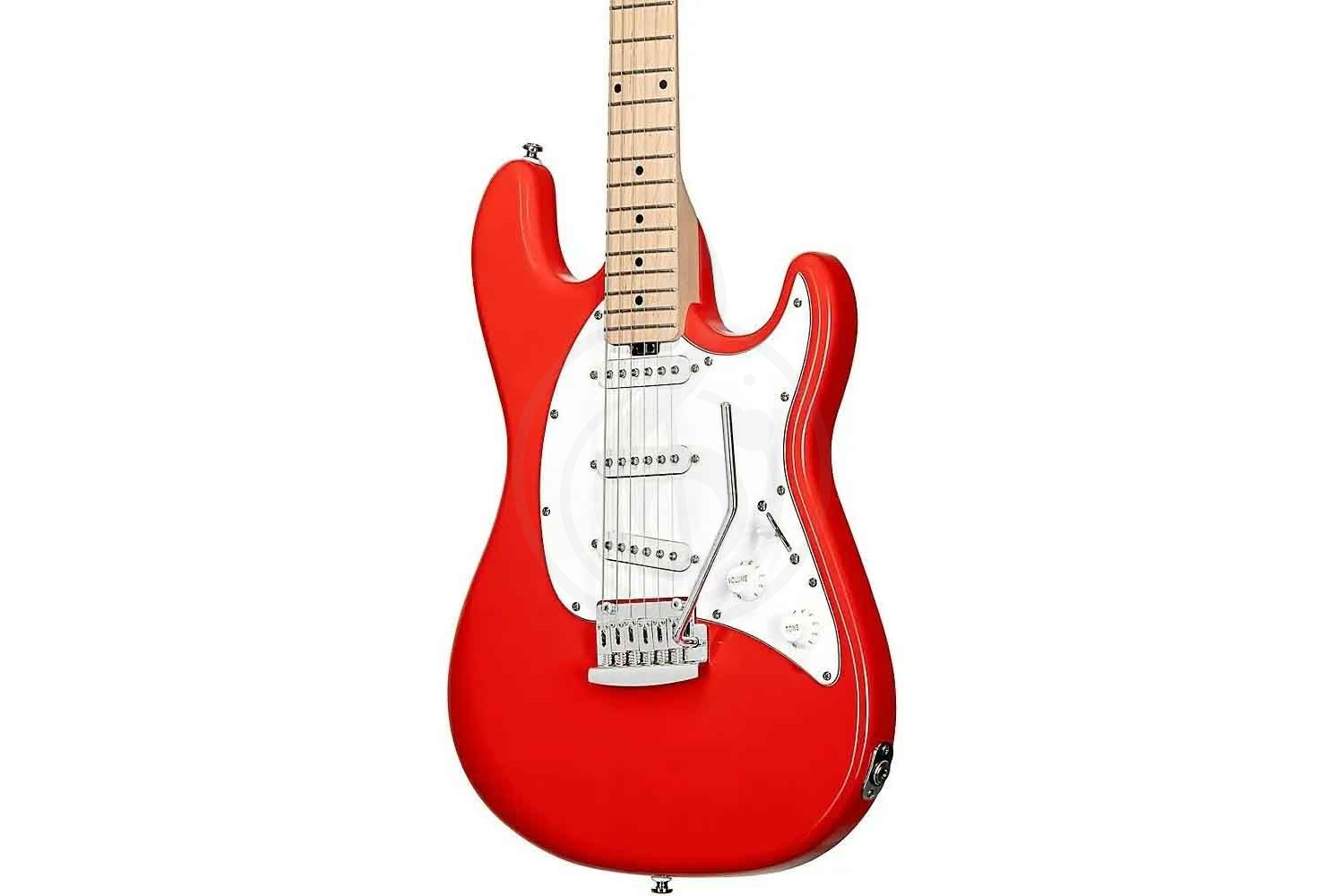 Электрогитара Stratocaster STERLING Cutlass SSS Fiesta Red - Электрогитара 6 струн,  Cutlass SSS Fiesta Red в магазине DominantaMusic - фото 5