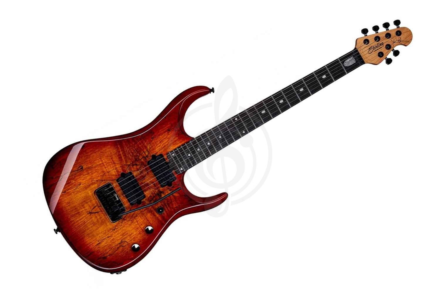 Электрогитара Stratocaster STERLING JP15 Blood Orange Burst - Электрогитара 6 струн,  JP15 Blood Orange Burst в магазине DominantaMusic - фото 1