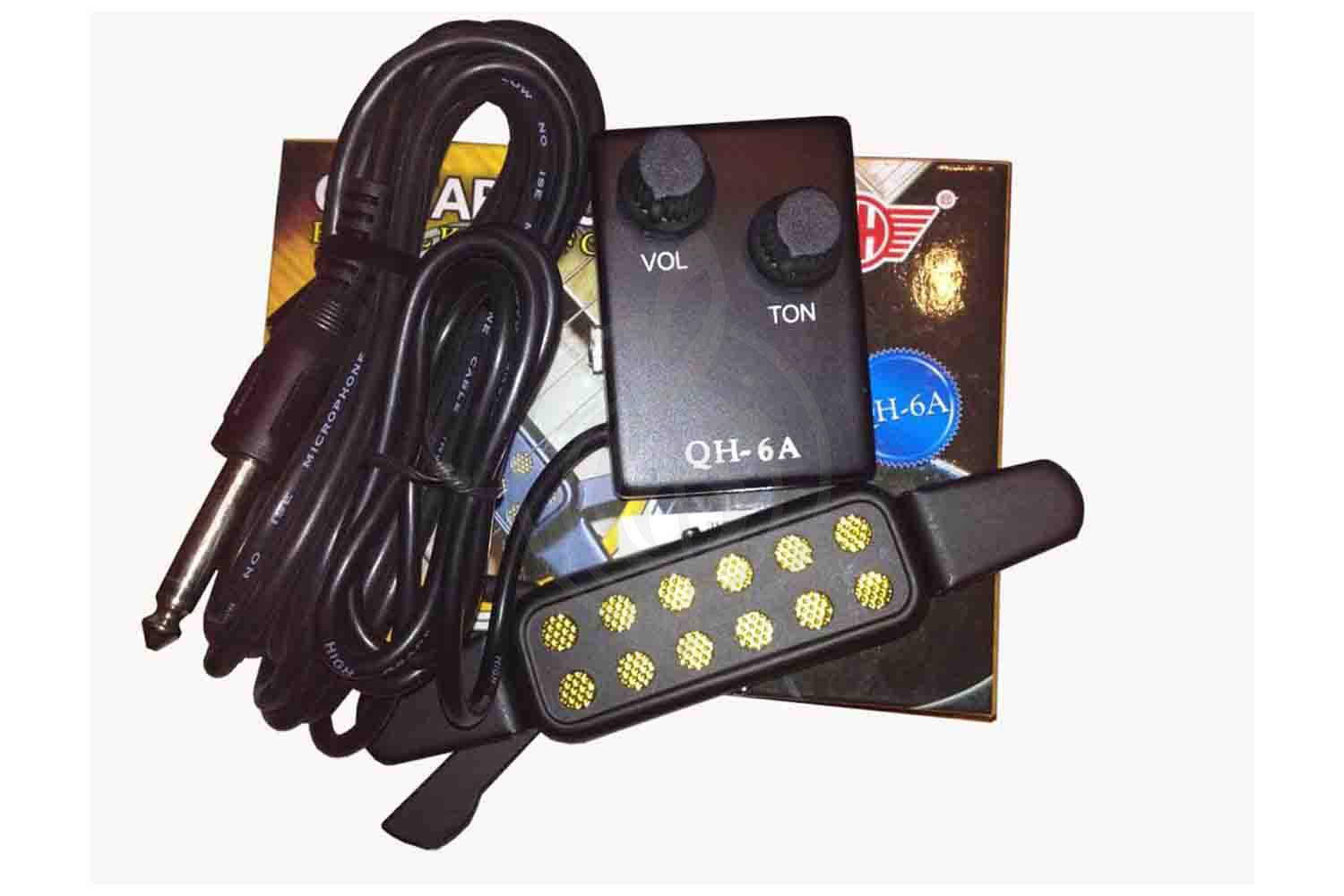 Звукосниматель для акустической гитары STORM QH-6A звукосниматель магнитный в отверстие гитары, Прочие QH-6A в магазине DominantaMusic - фото 1
