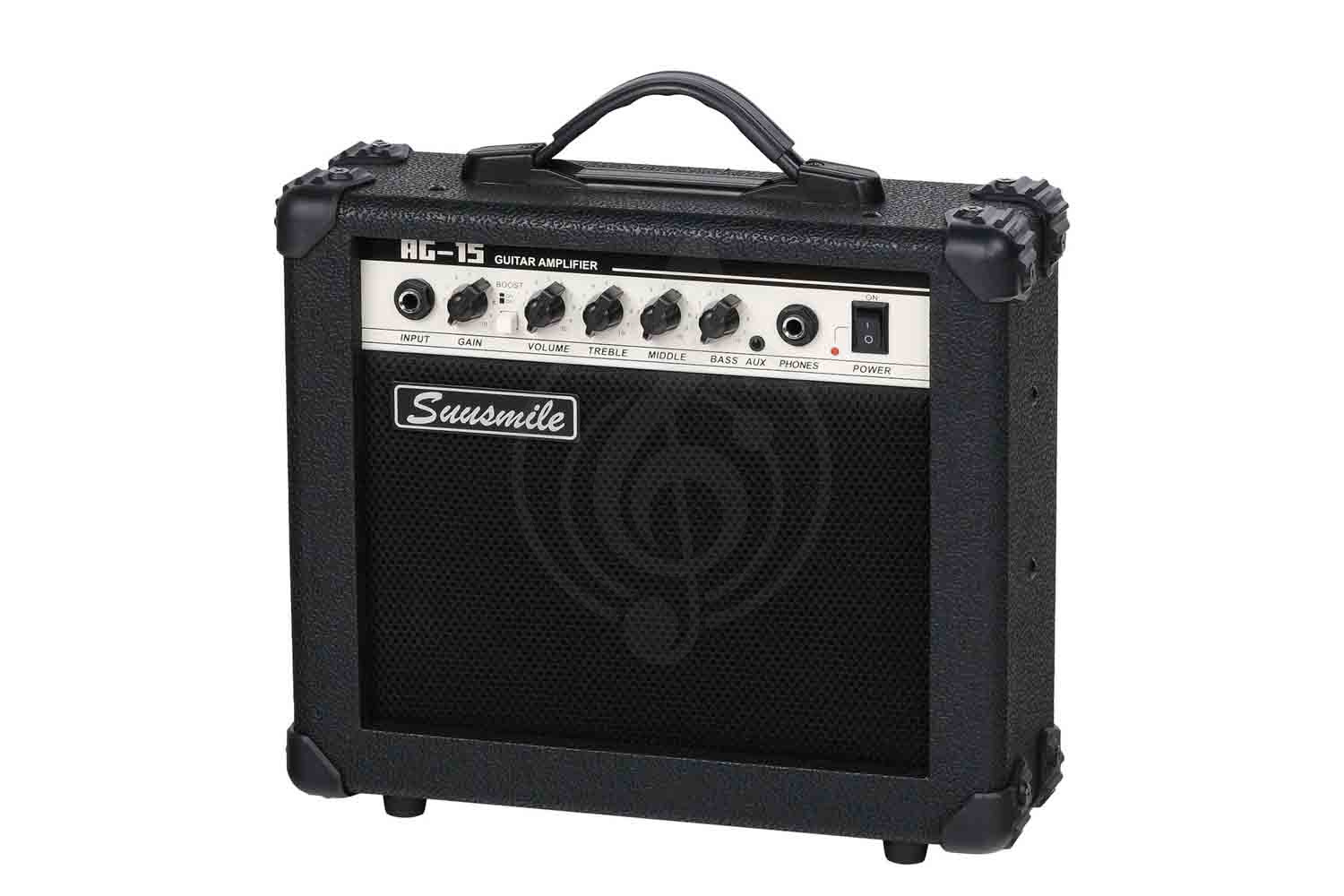 Комбоусилитель для электрогитары Sunsmile AG-15-Sunsmile - Комбоусилитель 15Вт, Sunsmile AG-15-Sunsmile в магазине DominantaMusic - фото 4