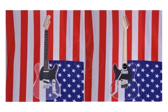 Электрогитара Telecaster Sunsmile SAC-TLA - Электрогитара, прозрачная, Sunsmile SAC-TLA в магазине DominantaMusic - фото 2