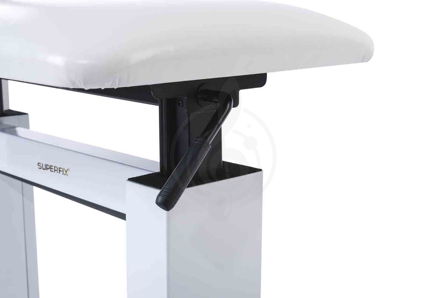 Банкетка для пианино Superfix SKB801Z02P01 - Банкетка, белая, Superfix SKB801Z02P01 в магазине DominantaMusic - фото 3