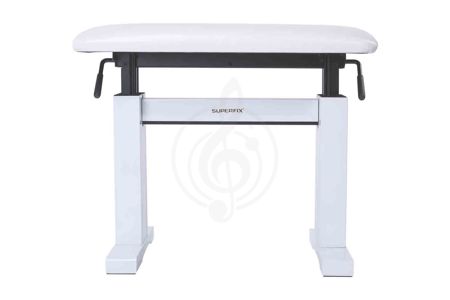 Банкетка для пианино Superfix SKB801Z02P01 - Банкетка, белая, Superfix SKB801Z02P01 в магазине DominantaMusic - фото 4