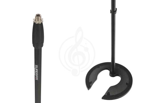 Стойка студийная Superfix SMS605BP01 - Стойка для микрофона, прямая, Superfix SMS605BP01 в магазине DominantaMusic - фото 2