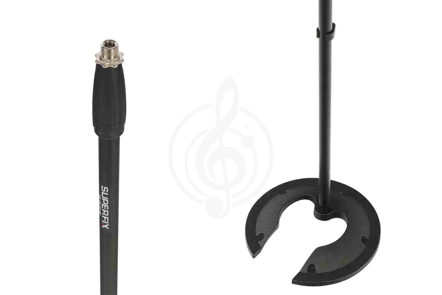 Стойка студийная Superfix SMS605BP01 - Стойка для микрофона, прямая, Superfix SMS605BP01 в магазине DominantaMusic - фото 2