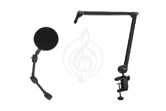 Стойка студийная Superfix XMS18BSMS7720B - Комплект пантограф и поп-фильтр, Superfix XMS18BSMS7720B в магазине DominantaMusic - фото 1