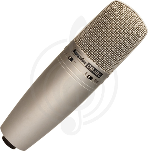 Конденсаторный студийный микрофон Конденсаторные студийные микрофоны Superlux Superlux CMH8C Конденсаторный микрофон с большой диафрагмой, частотный диапазон 30-20,000 Гц CMH8C - фото 1