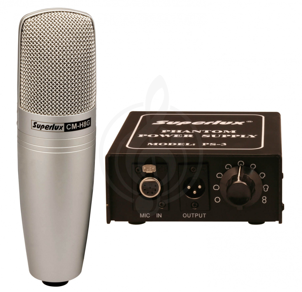 Ламповый студийный микрофон Ламповые студийные микрофоны Superlux Superlux CMH8G Ламповый студийный микрофон CMH8G - фото 3