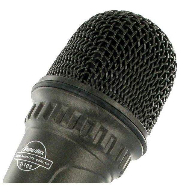 Динамический вокальный микрофон Динамические вокальные микрофоны Superlux Superlux D108A Вокальный динамический микрофон D108A - фото 3