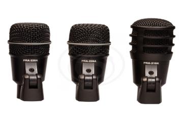 Инструментальный микрофон Инструментальные микрофоны Superlux Superlux DRK-A3 Набор из трёх барабанных микрофов DRK-A3 - фото 2