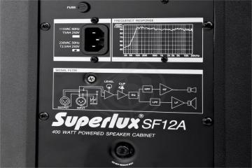 Активная акустическая система Активные акустические системы Superlux Superlux SF12D - Активная акустическая система широкополосная SF12D - фото 3